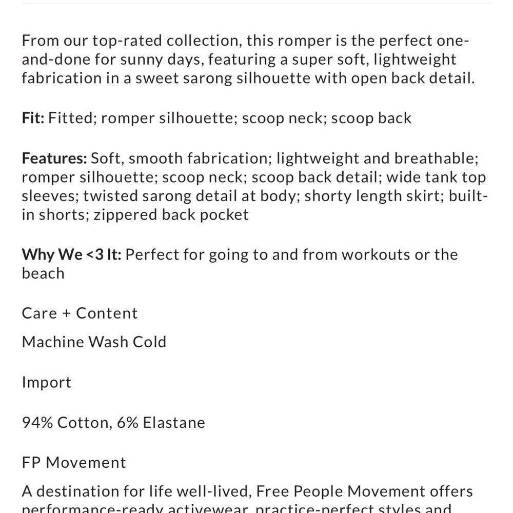 FP Movement Green Sleeveless Wrap Mini Dress - Picture 5 of 6